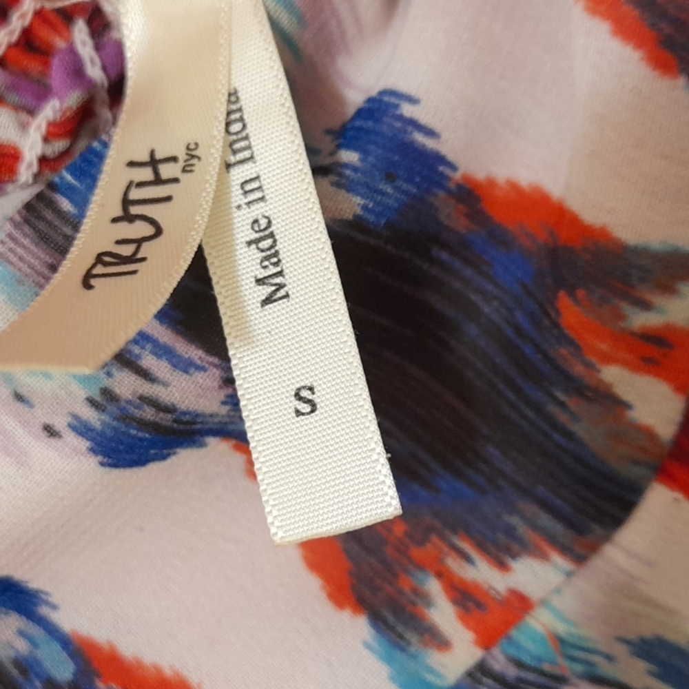 Multiple Color Flare Pants Size S by Truth Pre-loved Good Condition - Picture 8 of 8